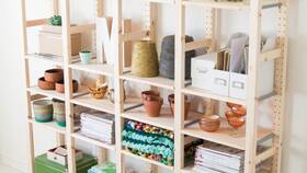 Деревянный стеллаж как в IKEA: скандинавский стиль в вашем доме в Коламбия