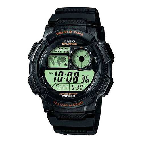 Наручные часы электронные мужские Casio Illuminator Collection AE-1000W-1A в Коламбия