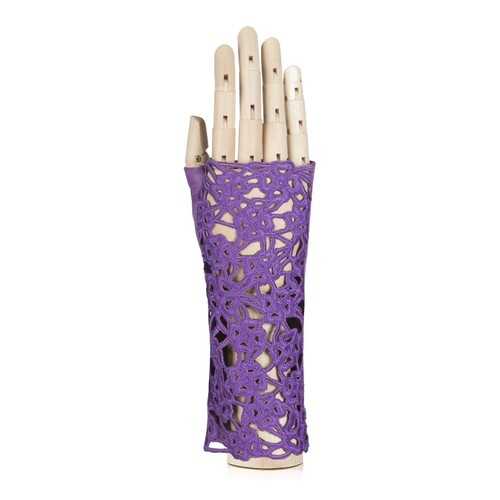 Митенки женские Eleganzza F-0160 фиолетовые 7.5 в Коламбия