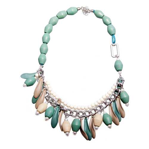 Ожерелье женское Boho Chic NC807053 зеленое/бежевое в Коламбия