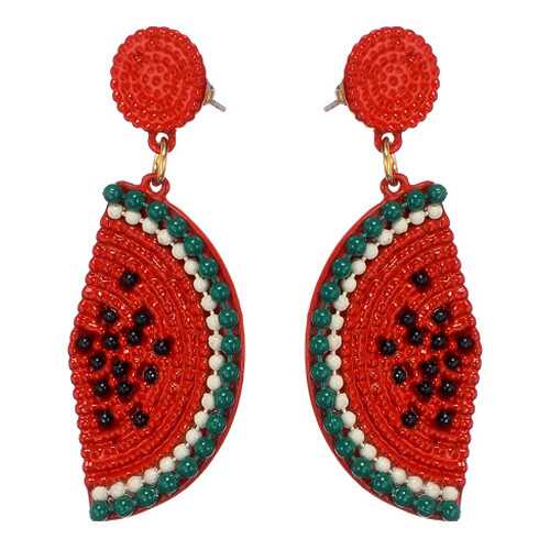 Серьги Corona Style B001E11 красные в Коламбия