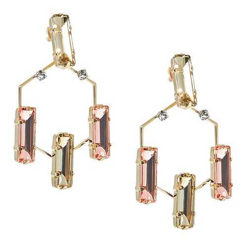 Серьги женские Herald Percy 21826 золотистые в Коламбия