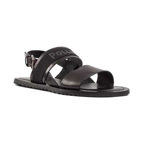 Сандалии мужские Pollini SB16011G0AUK0000 черные 43 RU в Коламбия