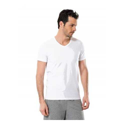 Футболка мужская Cacharel 1332 белая XXL в Коламбия