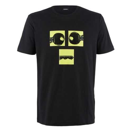 Футболка мужская DIESEL 00SEEU 0091A черная M в Коламбия