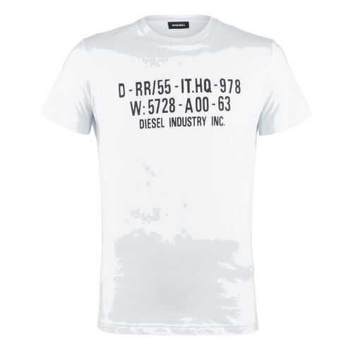 Футболка мужская DIESEL 00SEG9 0091A 100 белая XL в Коламбия