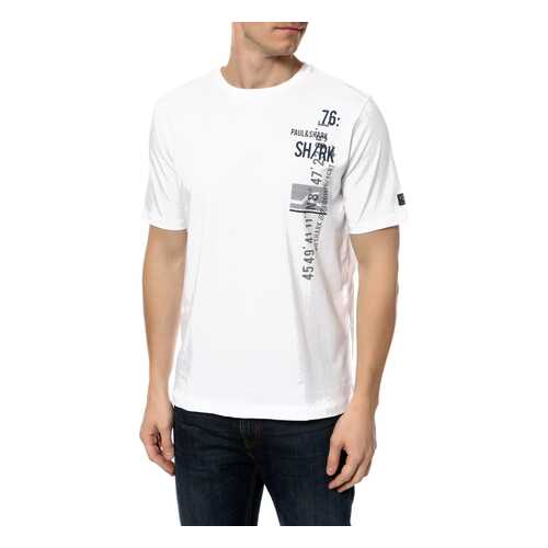 Футболка мужская Paul & Shark A18P1653SF(010) белая S в Коламбия