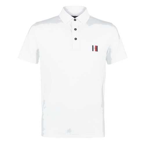 Футболка-поло мужская Tommy Hilfiger MW0MW12854 белая S в Коламбия