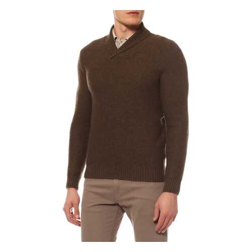 Поло мужское Mir cashmere YML16-008 коричневое M в Коламбия