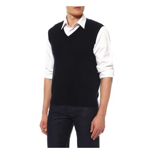 Жилет мужской Mir cashmere 3-16-003WE синий M в Коламбия