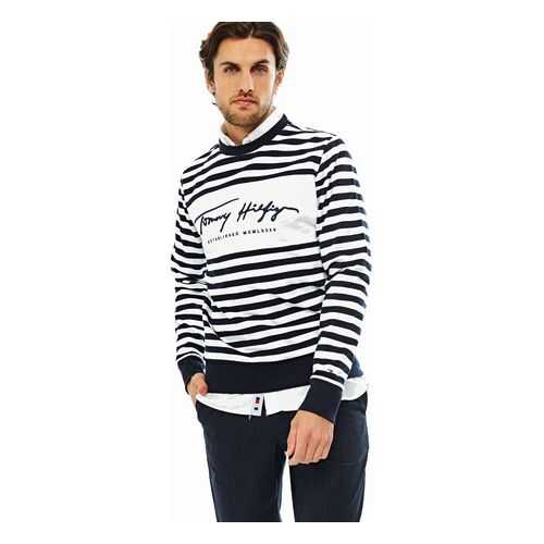 Свитшот мужской Tommy Hilfiger MW0MW14441 синий L в Коламбия