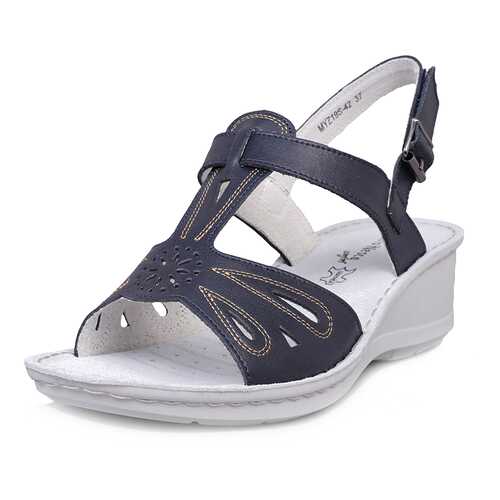 Босоножки женские Alessio Nesca Comfort 710018010 синие 36 RU в Коламбия