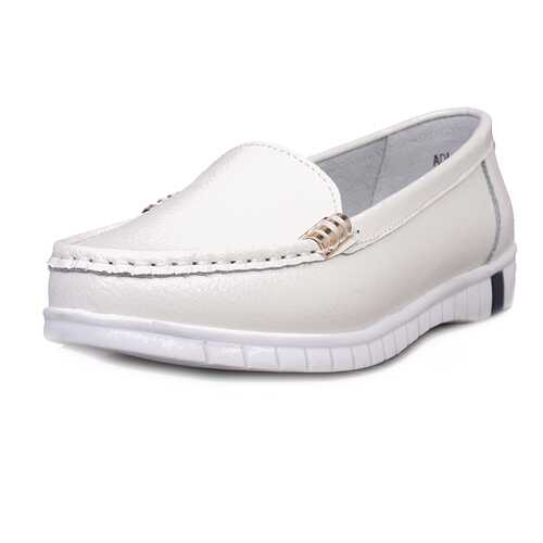 Мокасины женские Alessio Nesca Comfort 710018746 белые 38 RU в Коламбия