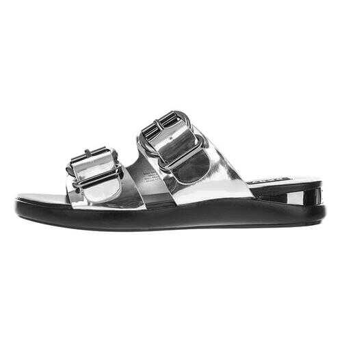 Шлепанцы женские DKNY K4900889 серебристые 9.5 US в Коламбия