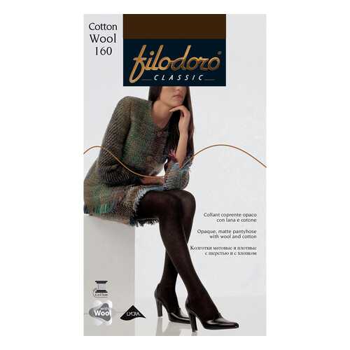 Колготки Filodoro Classic COTTON WOOL 100/Coffee/3 (M) в Коламбия