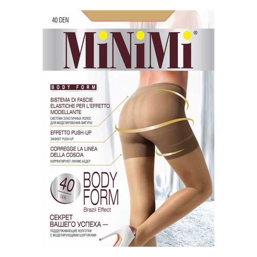 Колготки MiNiMi BODY FORM 40, caramello min, 2/S в Коламбия