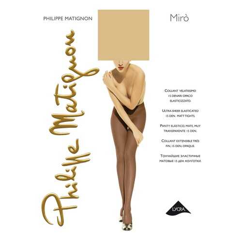 Колготки Philippe Matignon MIRO 15 / Playa Nature (Светло-телесный) / 2 (S) в Коламбия