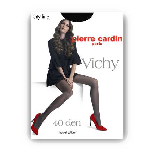 Колготки женские Pierre Cardin VICHY 40 черные 2 (S) в Коламбия