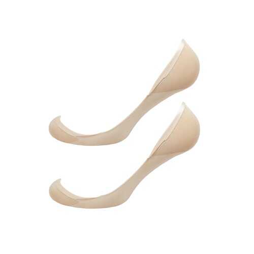 Комплект капроновых подследников женских Mademoiselle LB09 (2 p.) бежевых 36-38 в Коламбия