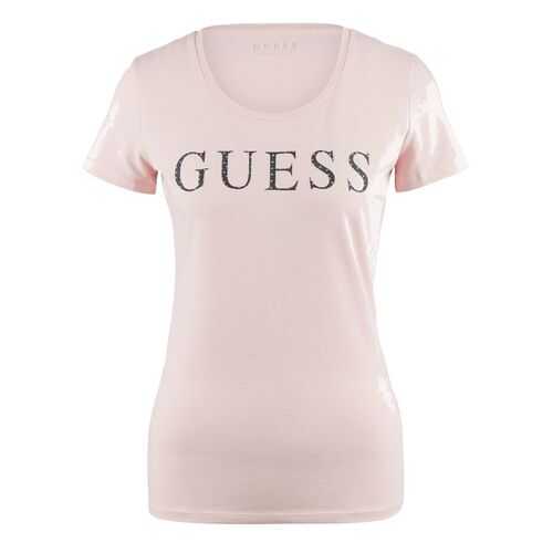 Футболка женская Guess W0YI0F-J1300 розовая M в Коламбия
