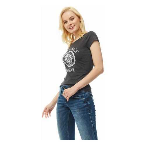 Футболка женская TOM TAILOR 1014715-10522 черная XXL в Коламбия