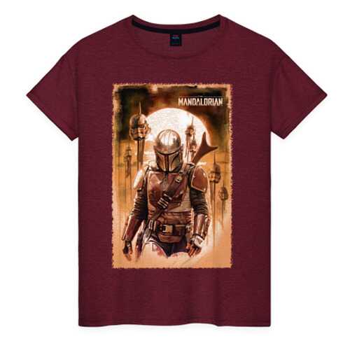Футболка женская ВсеМайки 2177877 красная XXXL в Коламбия