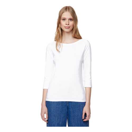 Лонгслив женский United Colors of Benetton 3GA2E16A1_101 белый XL в Коламбия