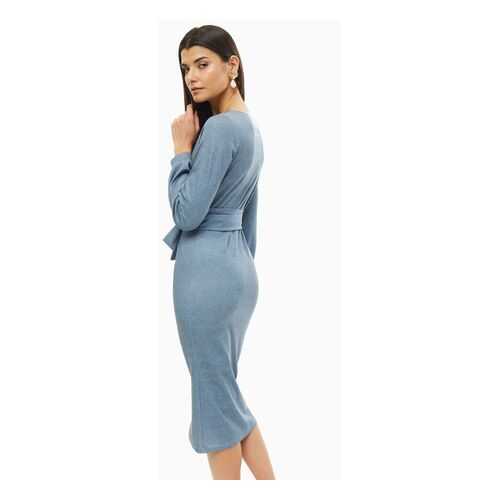 Платье женское D&M by 1001DRESS DM01658BL синее XS в Коламбия