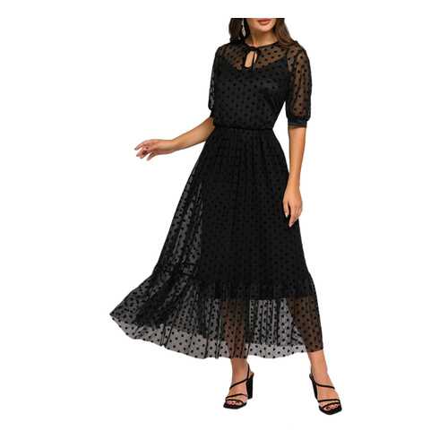 Вечернее платье женское D&M by 1001DRESS DM01734BK черное S в Коламбия