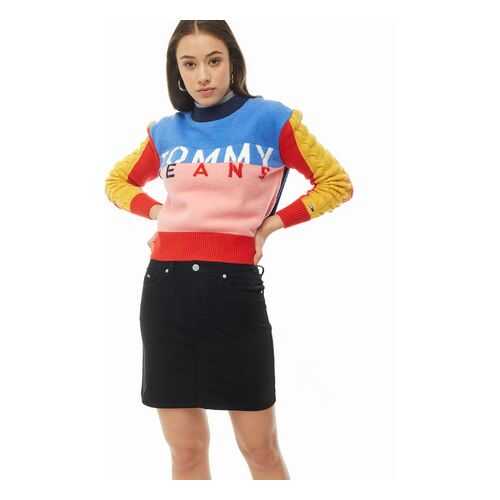 Юбка женская Tommy Jeans DW0DW07693 BBU черная 24 US в Коламбия